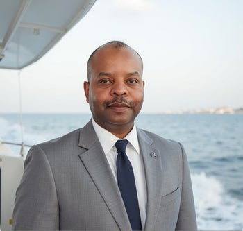 Portrait of Rayhaan Omar, Associate.